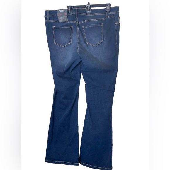 NWT Torrid luxe slim bootcut, mid rise super stretch jeans. Size 20 Tall. - Picture 4 of 8